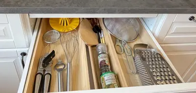 Küche/Küchenzeile in der Unterkunft Besondere Ferienwohnung am Rande der Hauptstadt