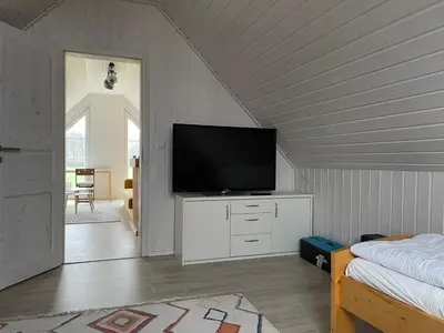 TV/Unterhaltungsangebot in der Unterkunft Nr. 502 Haus Gabriele