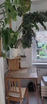 Grundriss der Unterkunft Cozy 1 room micro apartment ,1double,1single bed