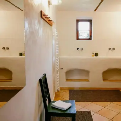 Grundriss der Unterkunft Maisonette With Wood Stove And Natural Garden