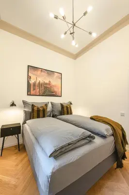 Ein Bett oder Betten in einem Zimmer der Unterkunft TheSuarez Group Loft, 3 BR, 2 full bath rooms, one big kitchen & living room, 120m2, family friendly, 2-6 Guests