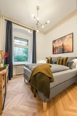 Ein Bett oder Betten in einem Zimmer der Unterkunft TheSuarez Group Loft, 3 BR, 2 full bath rooms, one big kitchen & living room, 120m2, family friendly, 2-6 Guests