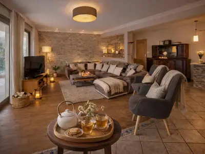 TV/Unterhaltungsangebot in der Unterkunft Ferienhaus Wiesenidylle auf der Weidelandfarm