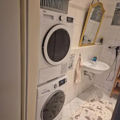Ein Badezimmer in der Unterkunft Cozy apartment in Berlin
