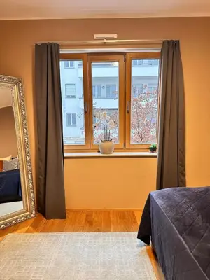 Ein Bett oder Betten in einem Zimmer der Unterkunft Luxus Apartment am Ku'damm - 2 Zimmer