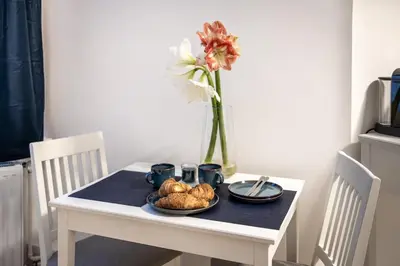 Essen in der Ferienwohnung oder in der Nähe