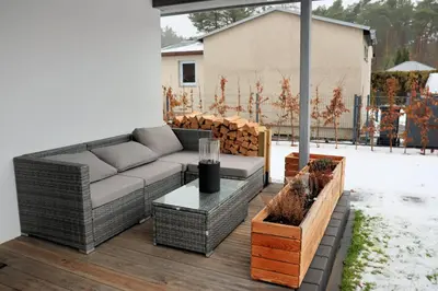 Ferienbungalow Marie im Winter