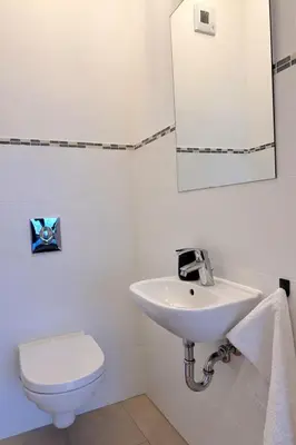Ein Badezimmer in der Unterkunft Luxus Apartment am Ku'damm - 3 Zimmer
