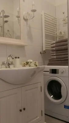 Ein Badezimmer in der Unterkunft Romantic City Apartment Berlin