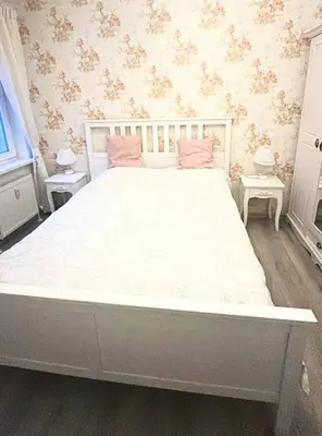 Ein Bett oder Betten in einem Zimmer der Unterkunft Romantic City Apartment Berlin