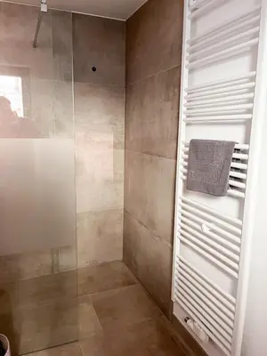 Ein Badezimmer in der Unterkunft Altstadtflair urban wohnen ruhig entspannen