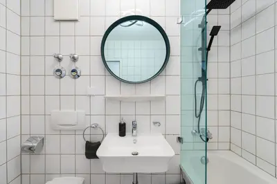 Ein Badezimmer in der Unterkunft Potsdamer Designer Wohnung
