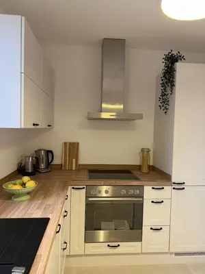 Küche/Küchenzeile in der Unterkunft Apartment with terrace in Berlin-Köpenick