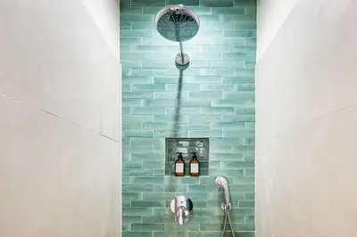 Ein Badezimmer in der Unterkunft Moderne Design Apartments im Herzen von Prenzlauer Berg