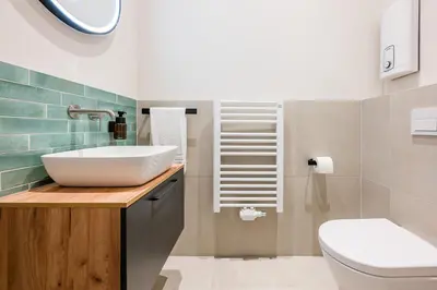 Ein Badezimmer in der Unterkunft Moderne Design Apartments im Herzen von Prenzlauer Berg