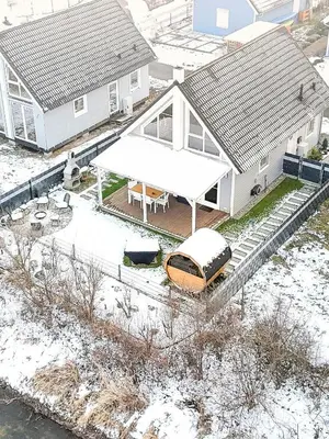 Design Retreat With Sauna Near Berlin im Winter