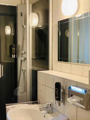Ein Badezimmer in der Unterkunft Family Apartment in Prenzlauer Berg