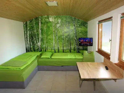 Grundriss der Unterkunft Holiday Home in Biesdorf mit Terrasse und Grill by Interhome
