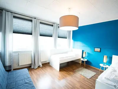 Ein Bett oder Betten in einem Zimmer der Unterkunft Apartment in Berliner Innenstadt by Interhome