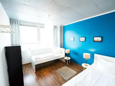 Ein Bett oder Betten in einem Zimmer der Unterkunft Apartment in Berliner Innenstadt by Interhome
