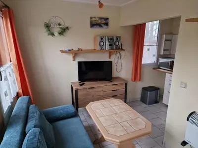Küche/Küchenzeile in der Unterkunft Holiday Home Ferienanlage Am Sidowsee by Interhome