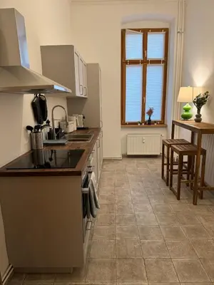 Küche/Küchenzeile in der Unterkunft Cute Flat in Prenzlauer Berg