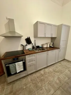 Küche/Küchenzeile in der Unterkunft Cute Flat in Prenzlauer Berg