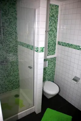 Ein Badezimmer in der Unterkunft Holiday Home in Storkow mit Schönem Garten by Interhome