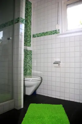 Ein Badezimmer in der Unterkunft Holiday Home in Storkow mit Schönem Garten by Interhome