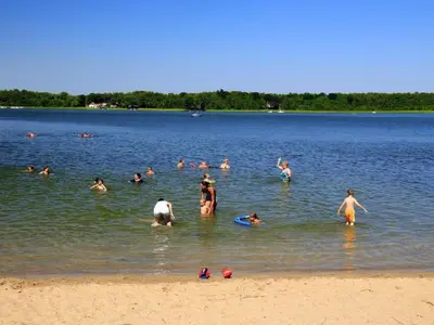 Naturlandschaft in der Nähe des Ferienhauses