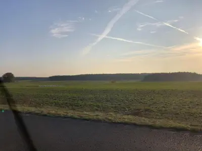 Naturlandschaft in der Nähe des Ferienhauses