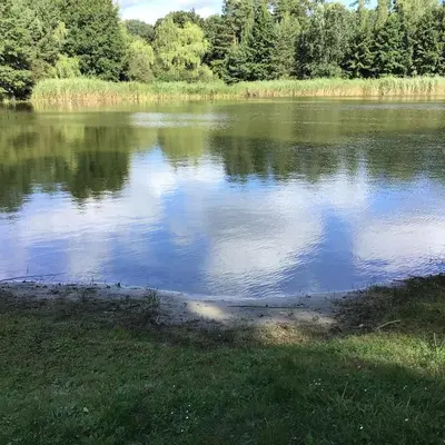 Naturlandschaft in der Nähe des Ferienhauses