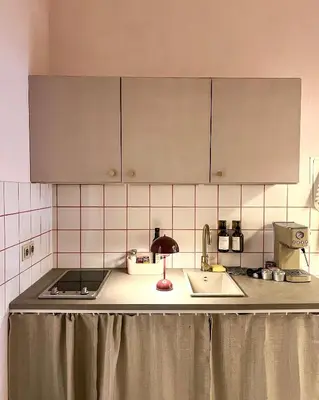 Küche/Küchenzeile in der Unterkunft East Berlin Design Studio - cozy - central - cool