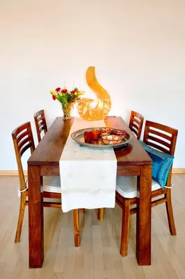 Essen in der Ferienwohnung oder in der Nähe