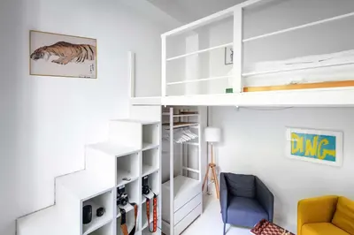Ein Sitzbereich in der Unterkunft Spacious Apartment for 7 with Cinema Room