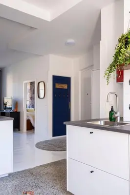 Küche/Küchenzeile in der Unterkunft Design Apart 1 BR/Pankow-P. Berg/Netflix/Parking