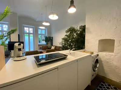 Küche/Küchenzeile in der Unterkunft Loft for 6 with Mezzanine Level