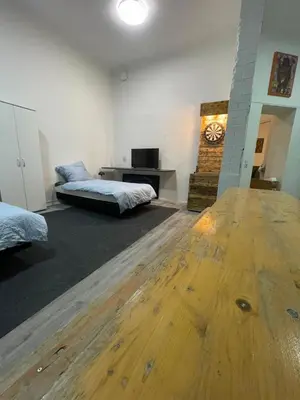 Ein Bett oder Betten in einem Zimmer der Unterkunft Elsen Monteurunterkunft