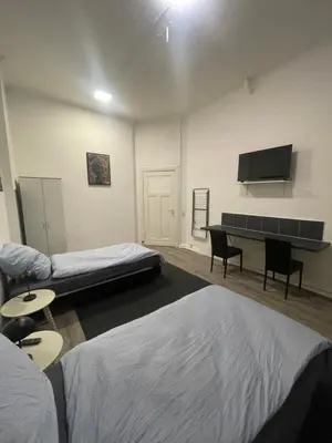 Ein Bett oder Betten in einem Zimmer der Unterkunft Elsen Monteurunterkunft