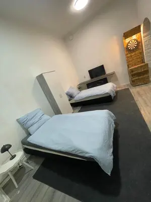 Ein Bett oder Betten in einem Zimmer der Unterkunft Elsen Monteurunterkunft