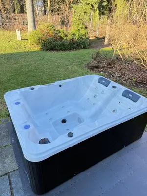 Grundriss der Unterkunft Auszeit am See mit Kamin und Whirlpool, Nähe Berlin