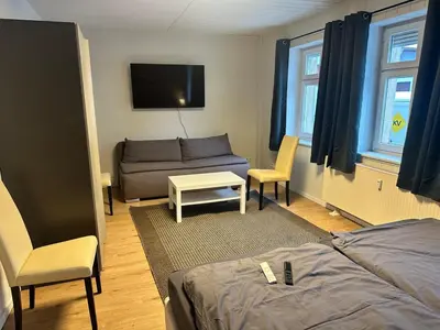 Ein Bett oder Betten in einem Zimmer der Unterkunft Veranda 17 - Einfach genießen