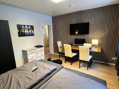 Ein Bett oder Betten in einem Zimmer der Unterkunft Veranda 17 - Einfach genießen