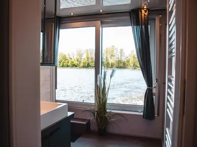 Grundriss der Unterkunft schwimmendes Ferienhaus in Berlin
