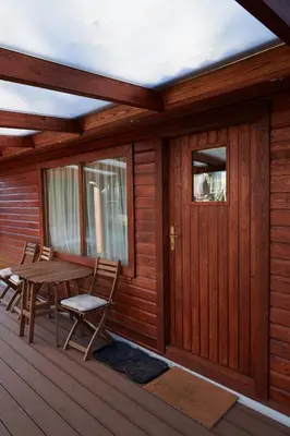 Grundriss der Unterkunft Onebnb Gästehaus mit Terrasse in Berlin-Süd