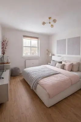 Ein Bett oder Betten in einem Zimmer der Unterkunft Quiet Comfort Apartment Berlin