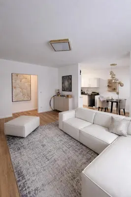 Ein Sitzbereich in der Unterkunft Quiet Comfort Apartment Berlin