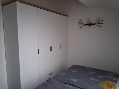 Ein Bett oder Betten in einem Zimmer der Unterkunft Auszeit