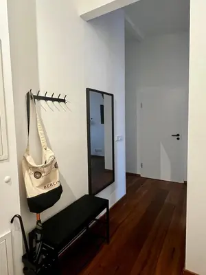Grundriss der Unterkunft Urbane Dachgeschosswohnung, Blick auf Fernsehturm