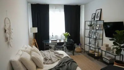 Grundriss der Unterkunft Alexanderplatz Chic Sunny City Studio